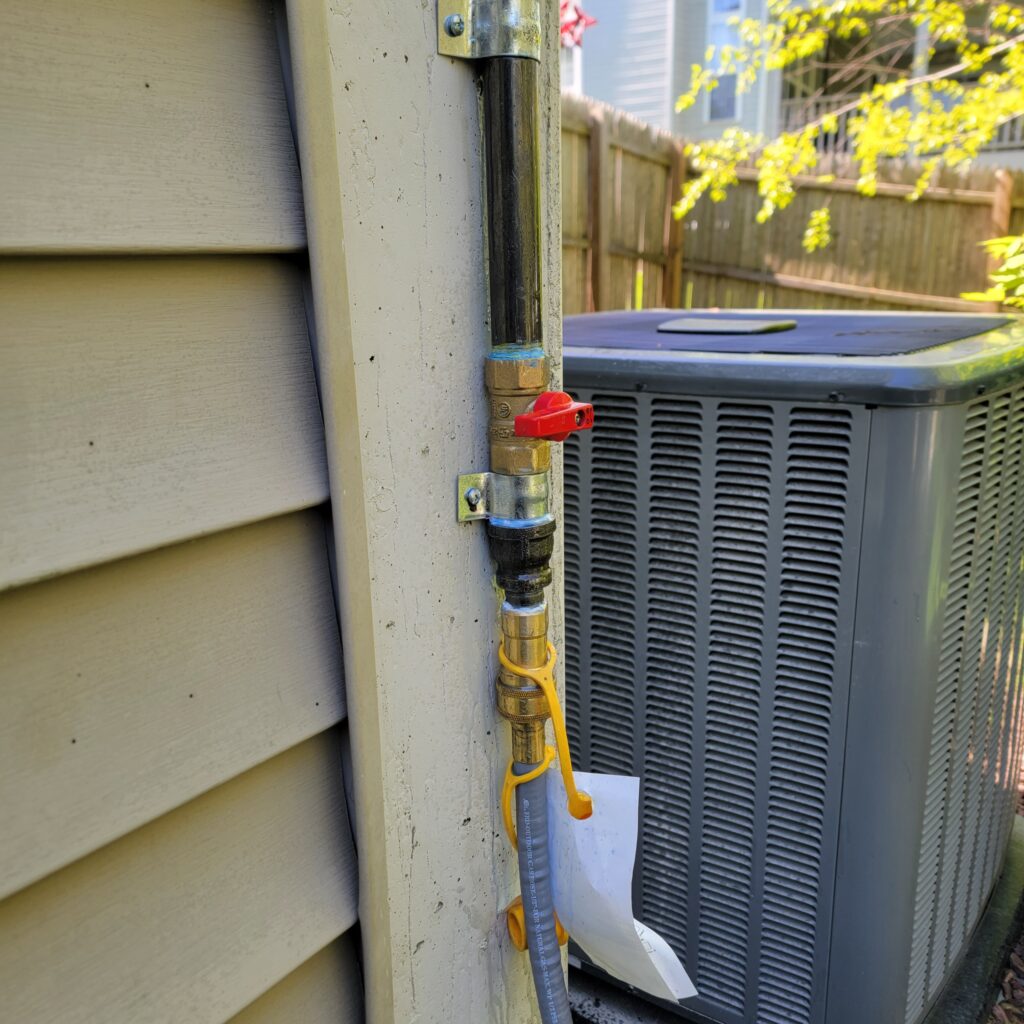 Gas Line Installation